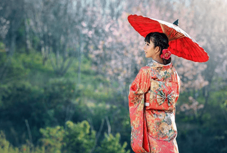 Menina japonesa