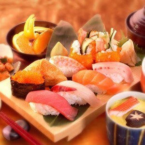 pratos de frutos do mar