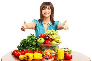 frutas e legumes para nutrição adequada e perda de peso