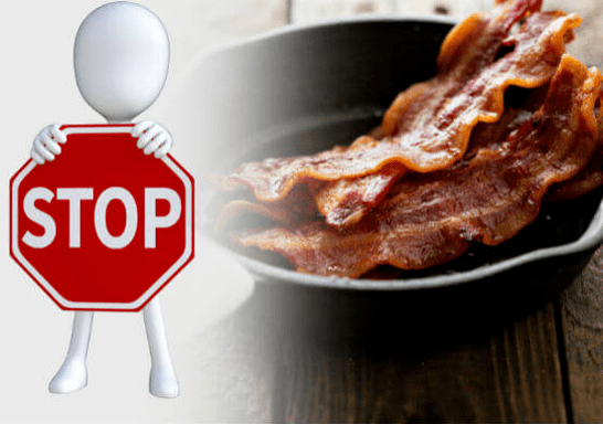 desistir de bacon para perda de peso